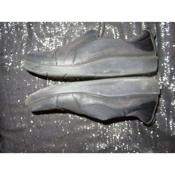 BOGO Clarks CloudSteppers OrthoLite Black Leather Sillian Paz loafers antifatigu - Picture 5 of 9